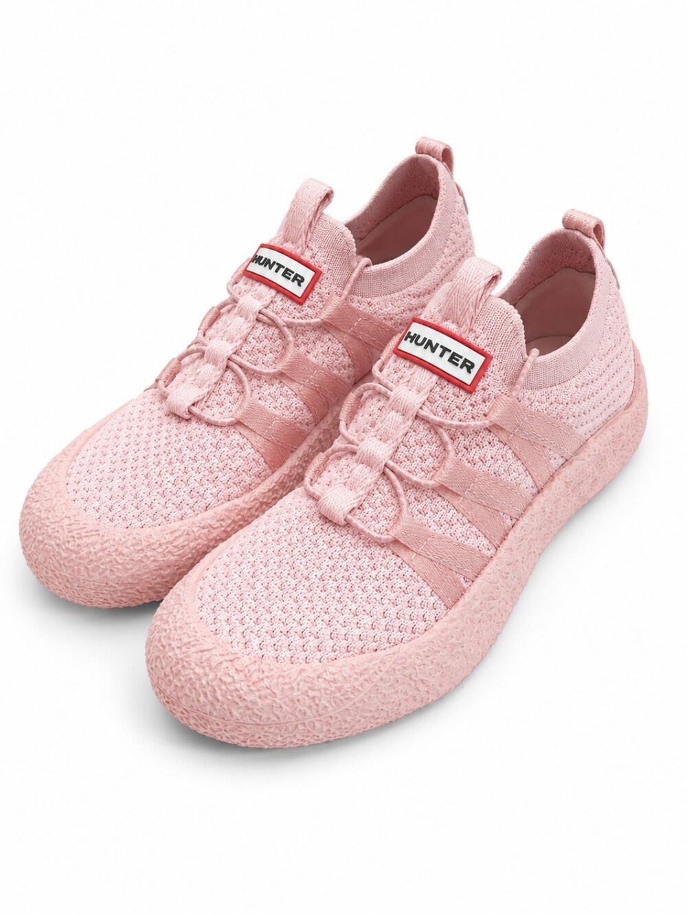 HUNTER Kids Vin Casual Slip-On Water Shoes Medium Pink Knit Size 3 NWT